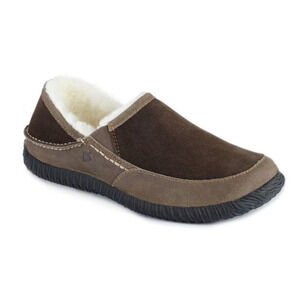 Acorn Men's Rambler Moc Slipper Chocolate 7 Standard US *